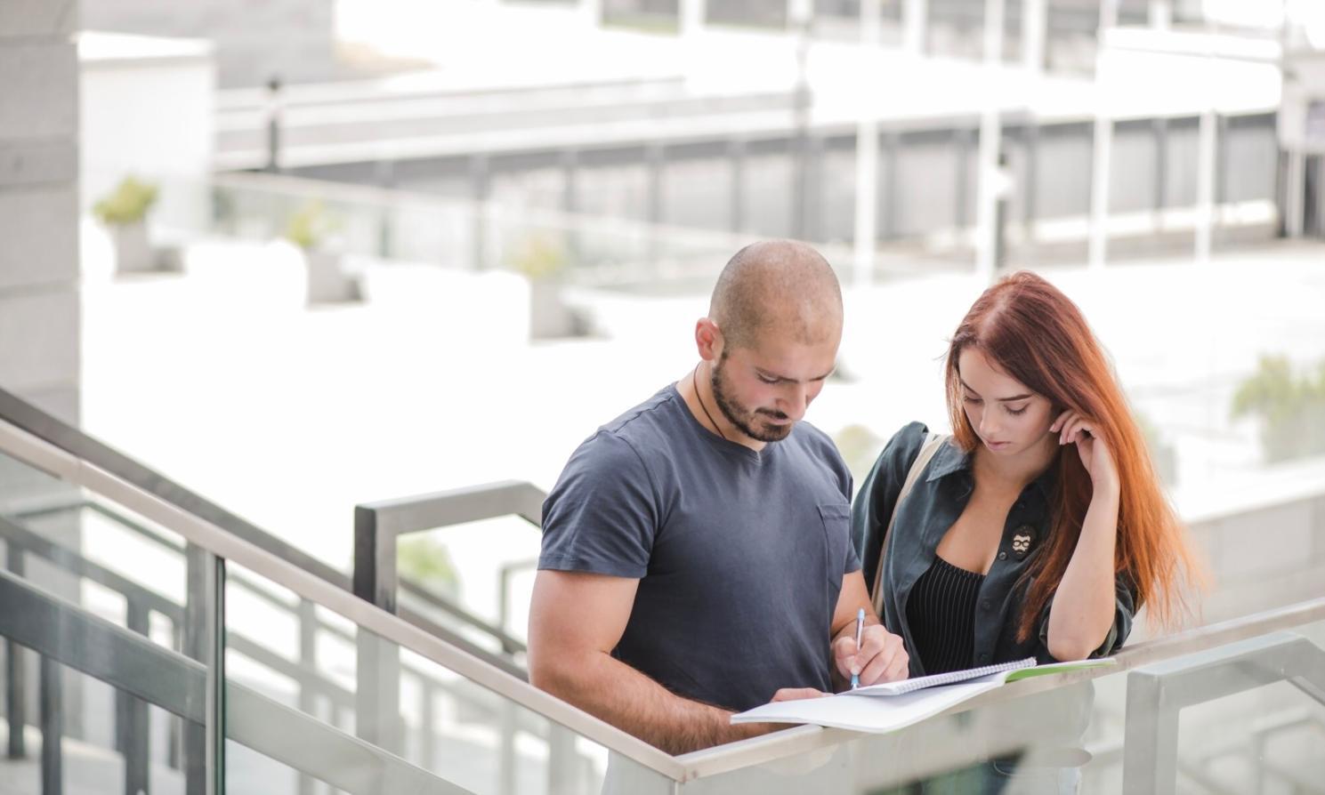 Business financial review session